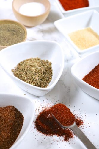 Taco Seasoning | Unlike a lot of taco seasonings, this is free of dairy and corn, making it great for those with food allergies. | eatsomethingdelicious.com