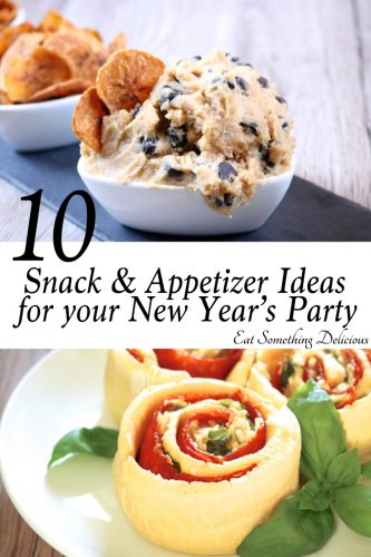 10 Snack, Appetizer, and Drink Ideas for your New Year's Party. All recipes are paleo-friendly, gluten free, and dairy free. | eatsomethingdelicious.com