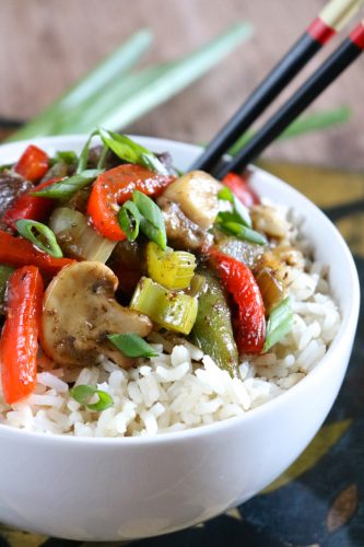 Instant Pot Chop Suey | My family recipe for chop suey converted to an Instant Pot recipe for easy, one pot cooking. Also free of soy, gluten, eggs, dairy, and is completely paleo. | eatsomethingdelicious.com